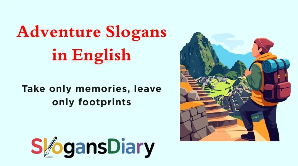 Adventure Slogans in English