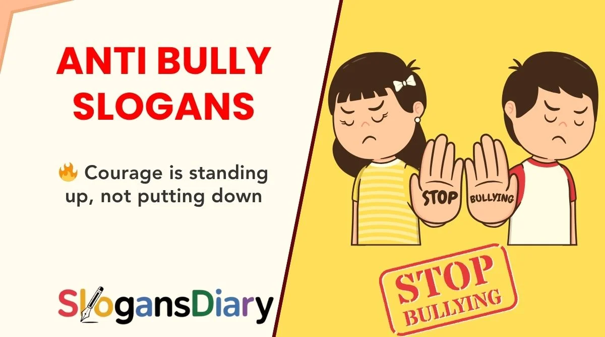 Anti Bully Slogans