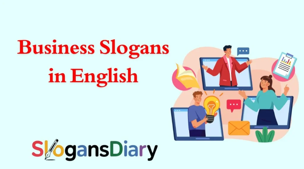Business Slogans in English