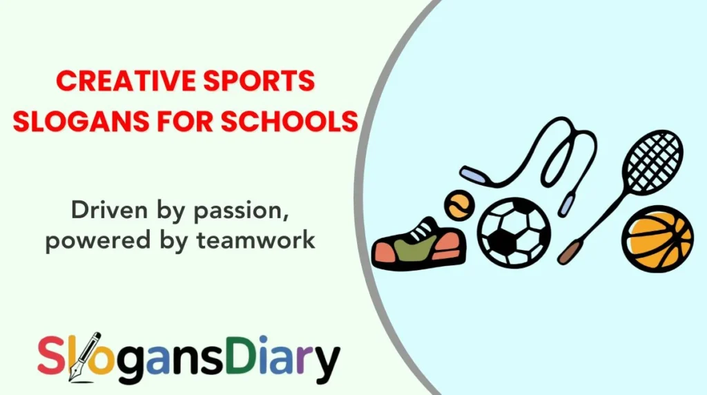 Creative Sports Slogans for Schools