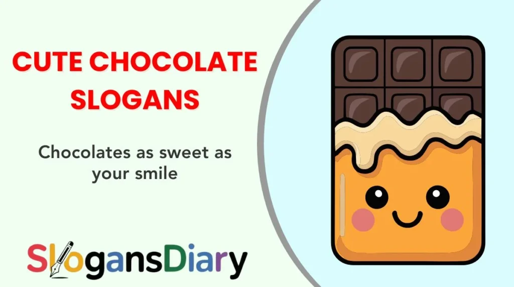 Cute Chocolate Slogans