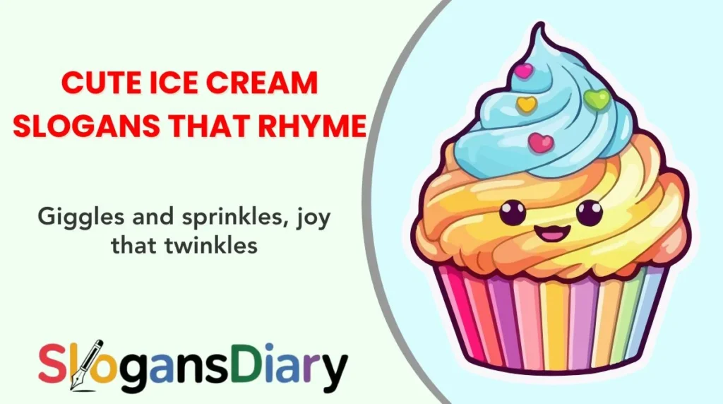 Cute Ice Cream Slogans That Rhyme