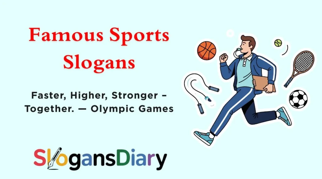 Famous Sports Slogans
