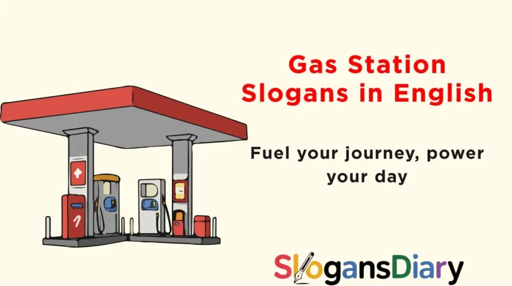 Gas Station Slogans in English