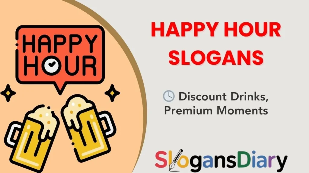 Happy Hour Slogans