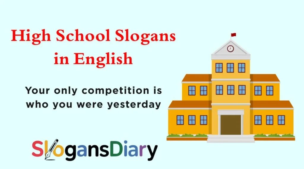 High School Slogans in English