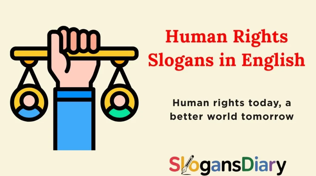 Human Rights Slogans in English
