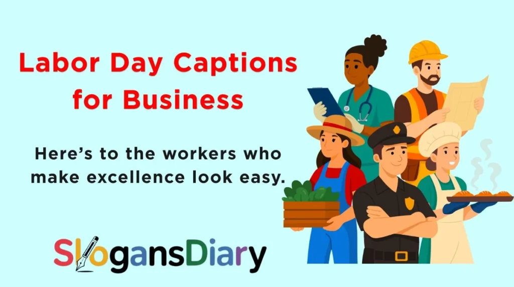 Labor Day Captions for Business