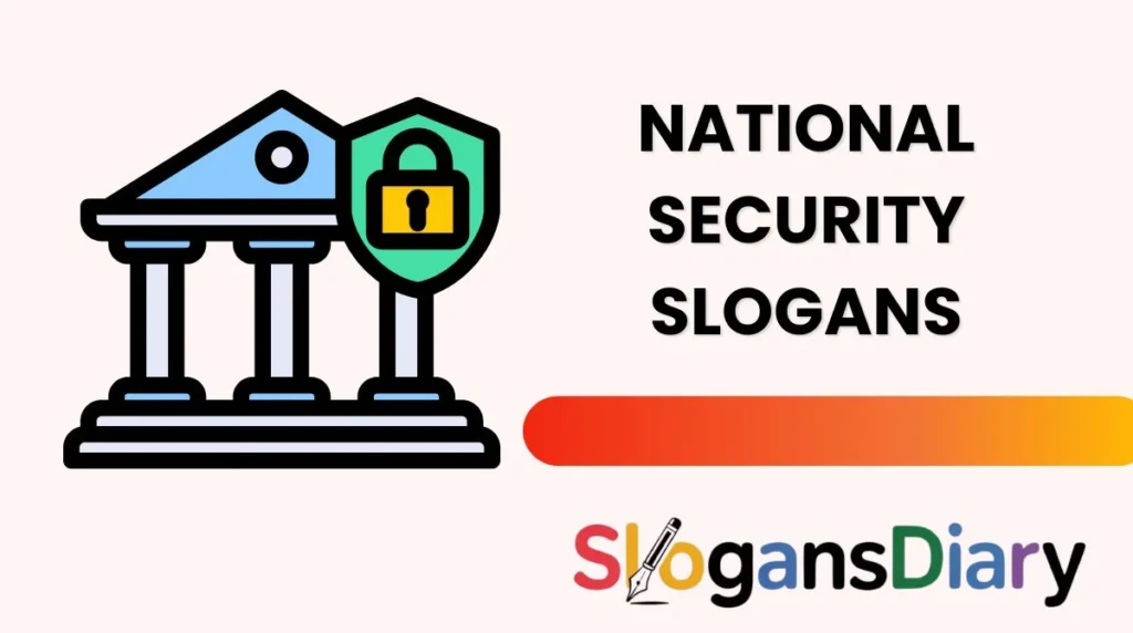 National Security Slogans
