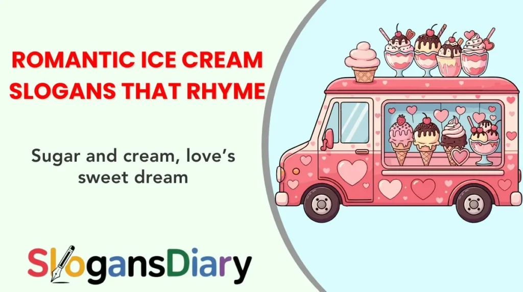Romantic Ice Cream Slogans That Rhyme