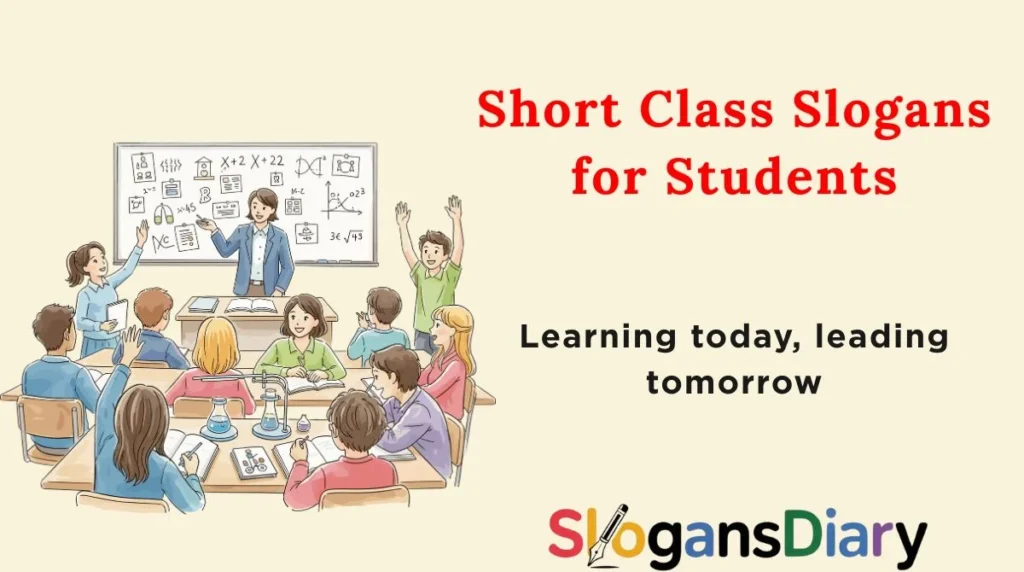 Short Class Slogans for Students