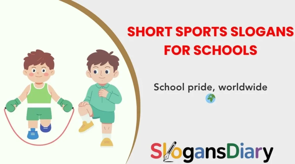 Short Sports Slogans for Schools