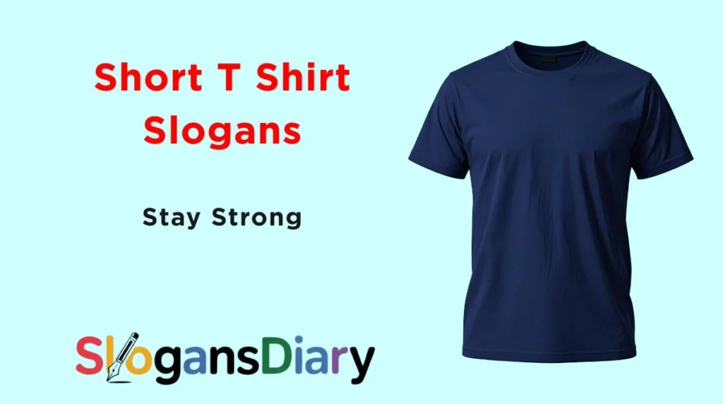 Short T Shirt Slogans