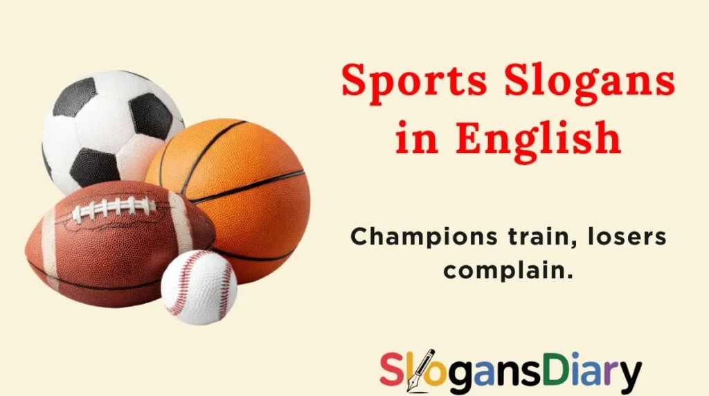 Sports Slogans in English