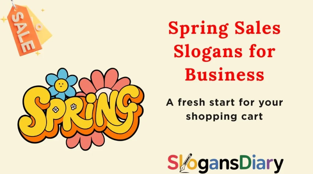 Spring Sales Slogans for Business