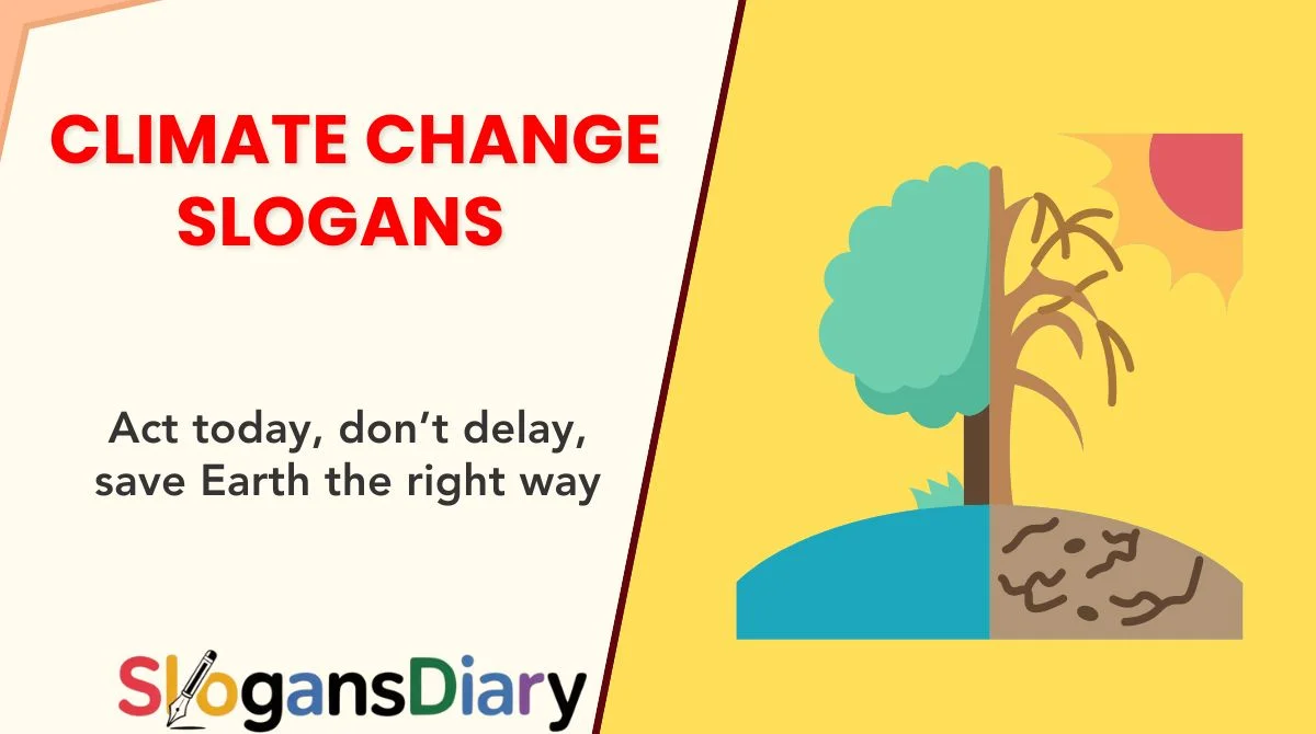 Climate Change Slogans