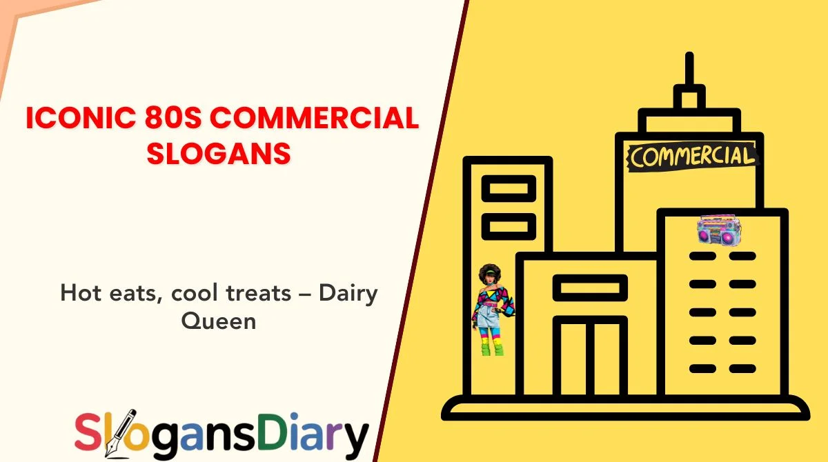Iconic 80s Commercial Slogans