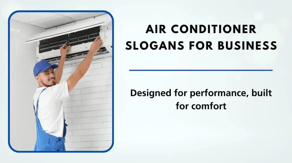Air Conditioner Slogans for Business