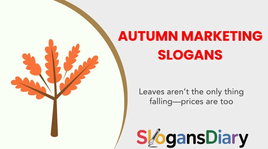 Autumn Marketing Slogans