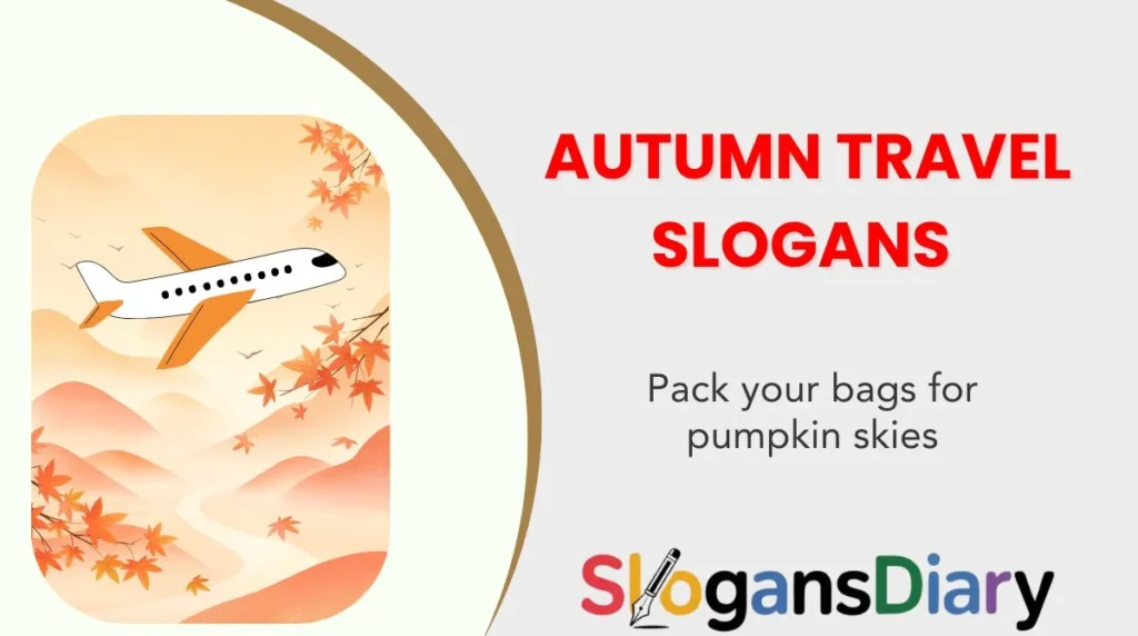 Autumn Travel Slogans
