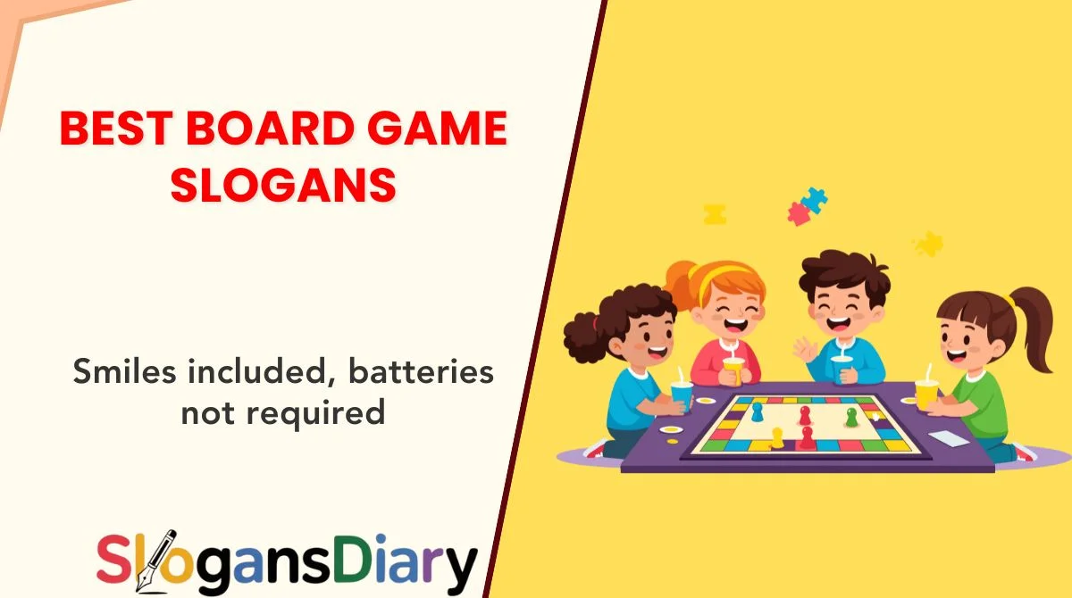 Best Board Game Slogans