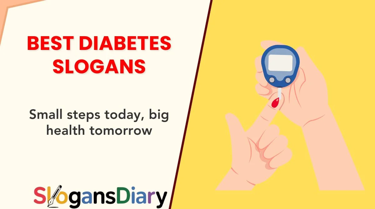 Best Diabetes Slogans