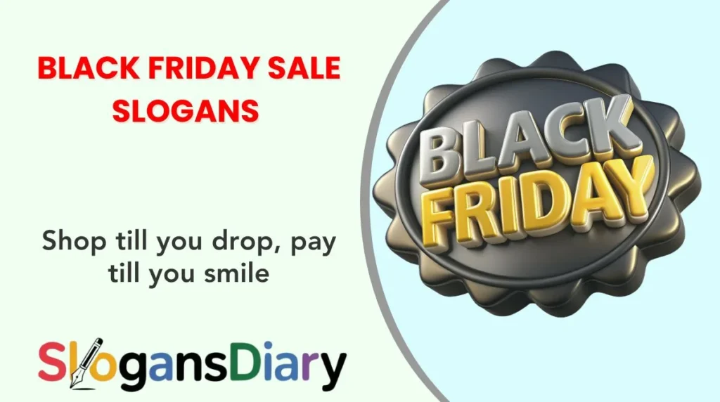 Black Friday Sale Slogans