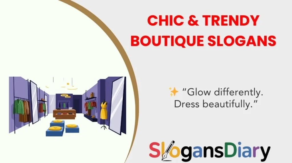 Chic & Trendy Boutique Slogans