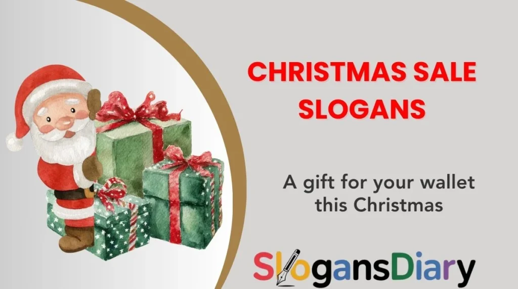 Christmas Sale Slogans