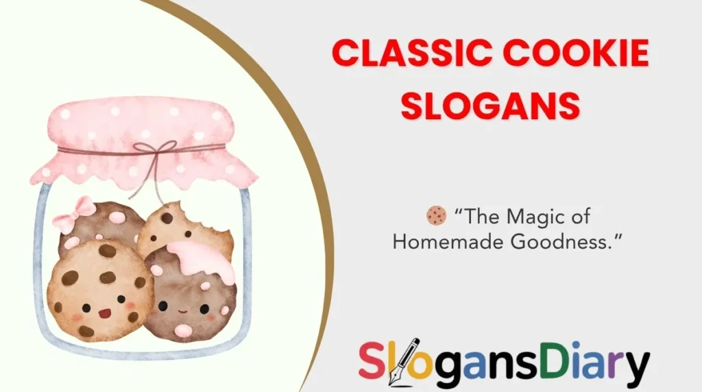 Classic Cookie Slogans