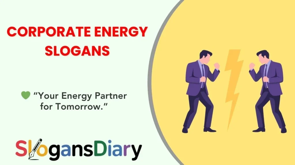 Corporate Energy Slogans