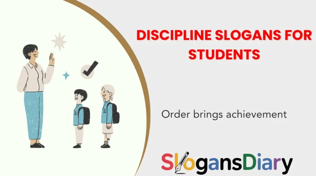 Discipline Slogans for Students