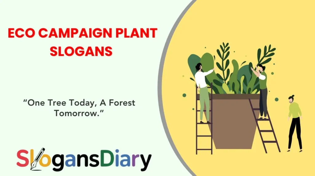 Eco Campaign Plant Slogans 🌍🌱