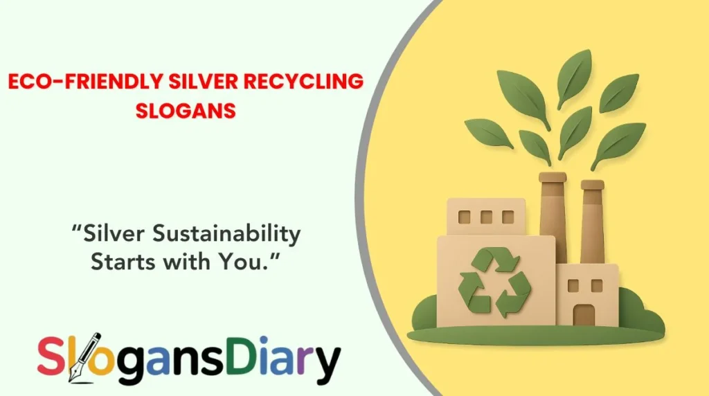 Eco-Friendly Silver Recycling Slogans