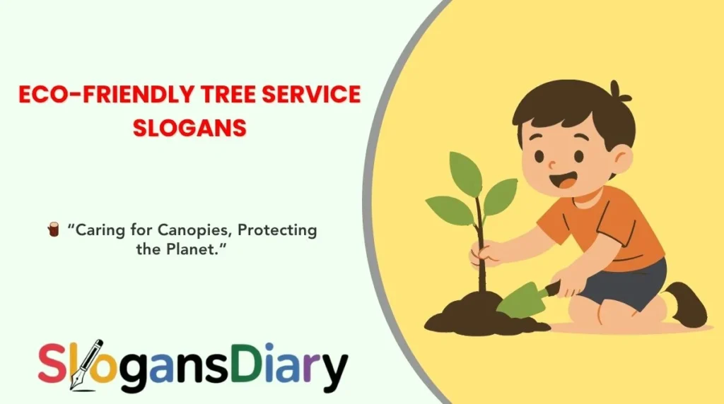 Eco-Friendly Tree Service Slogans