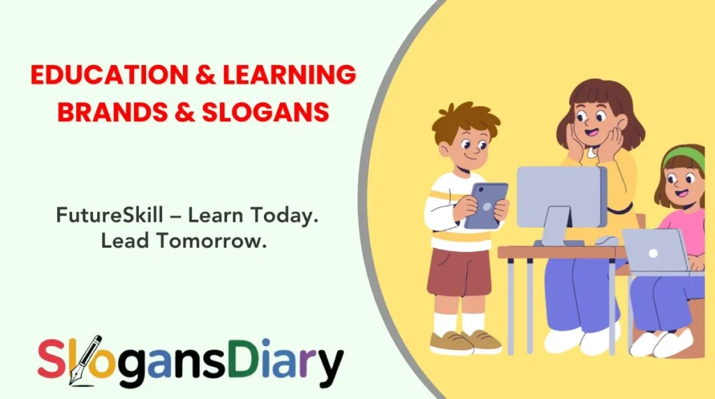 Education & Learning Brands & Slogans