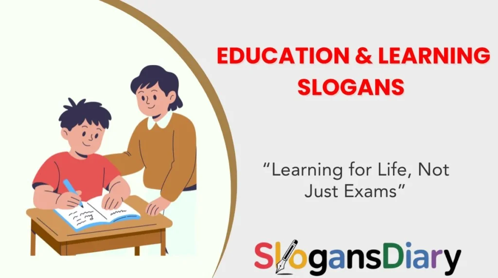Education & Learning Slogans