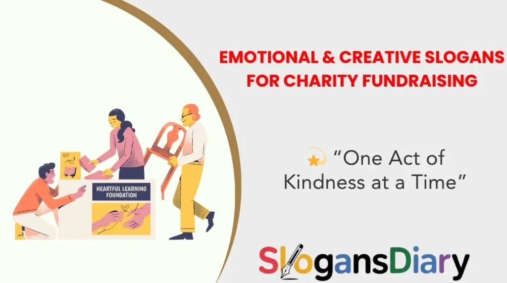 Emotional & Creative Slogans for Charity Fundraising