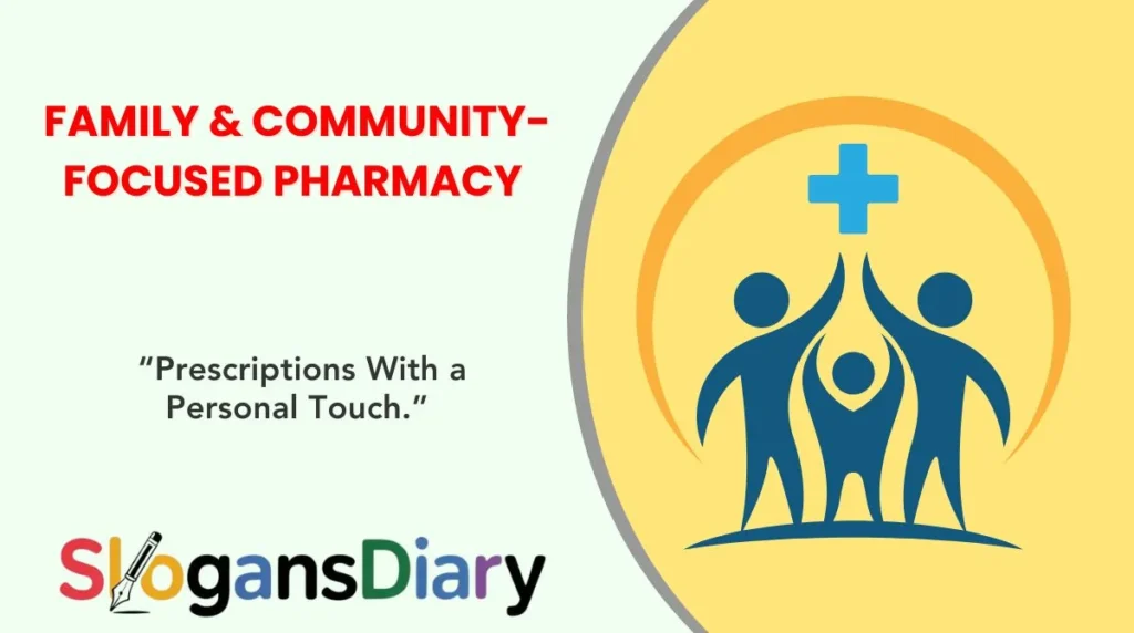 Family & Community-Focused Pharmacy