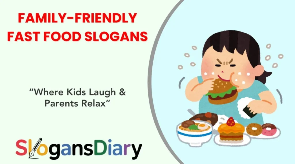 Family-Friendly Fast Food Slogans