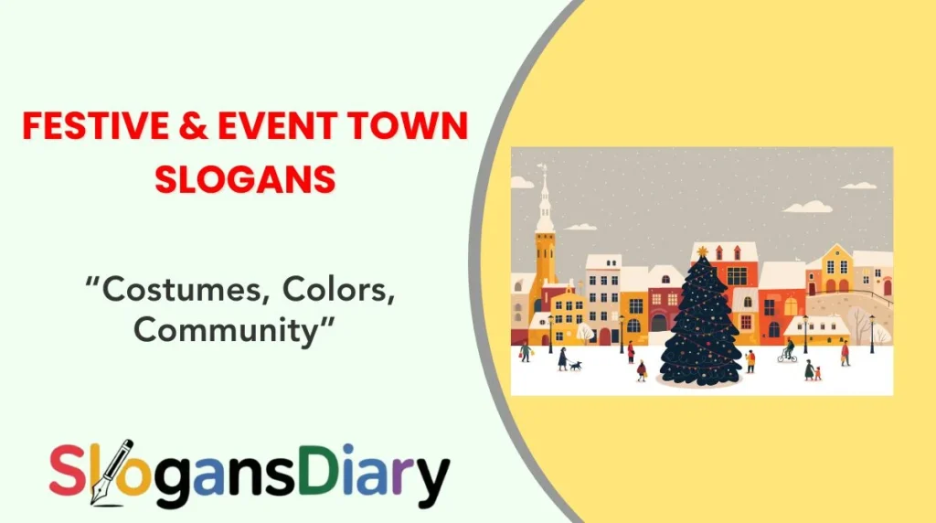 Festive & Event Town Slogans