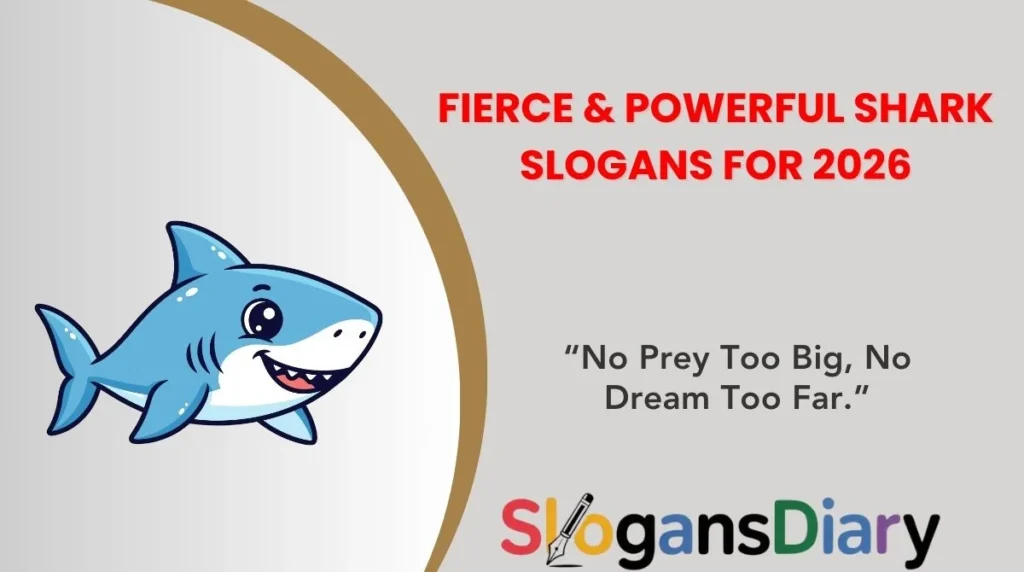 Fierce & Powerful Shark Slogans for 2025