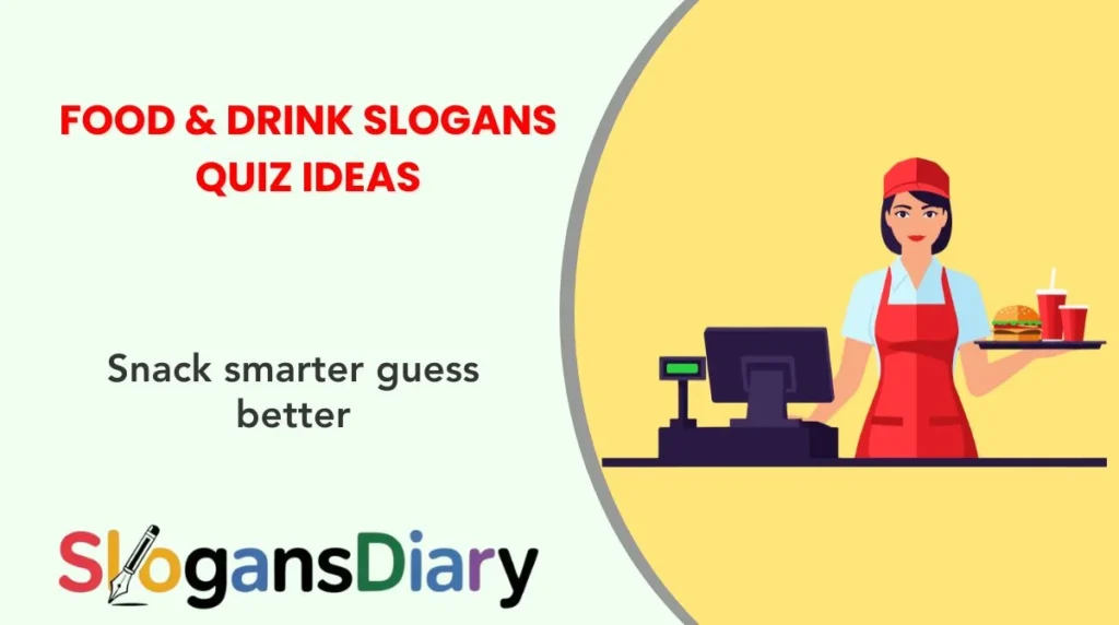 Food & Drink Slogans Quiz Ideas