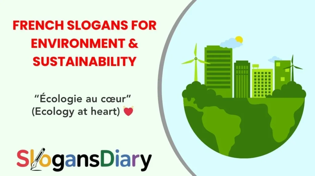 French Slogans for Environment & Sustainability