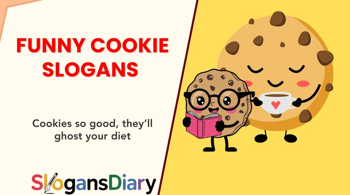 Funny Cookie Slogans