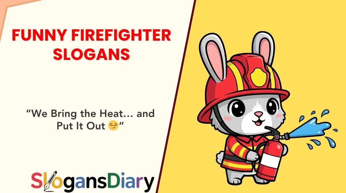 Funny Firefighter Slogans