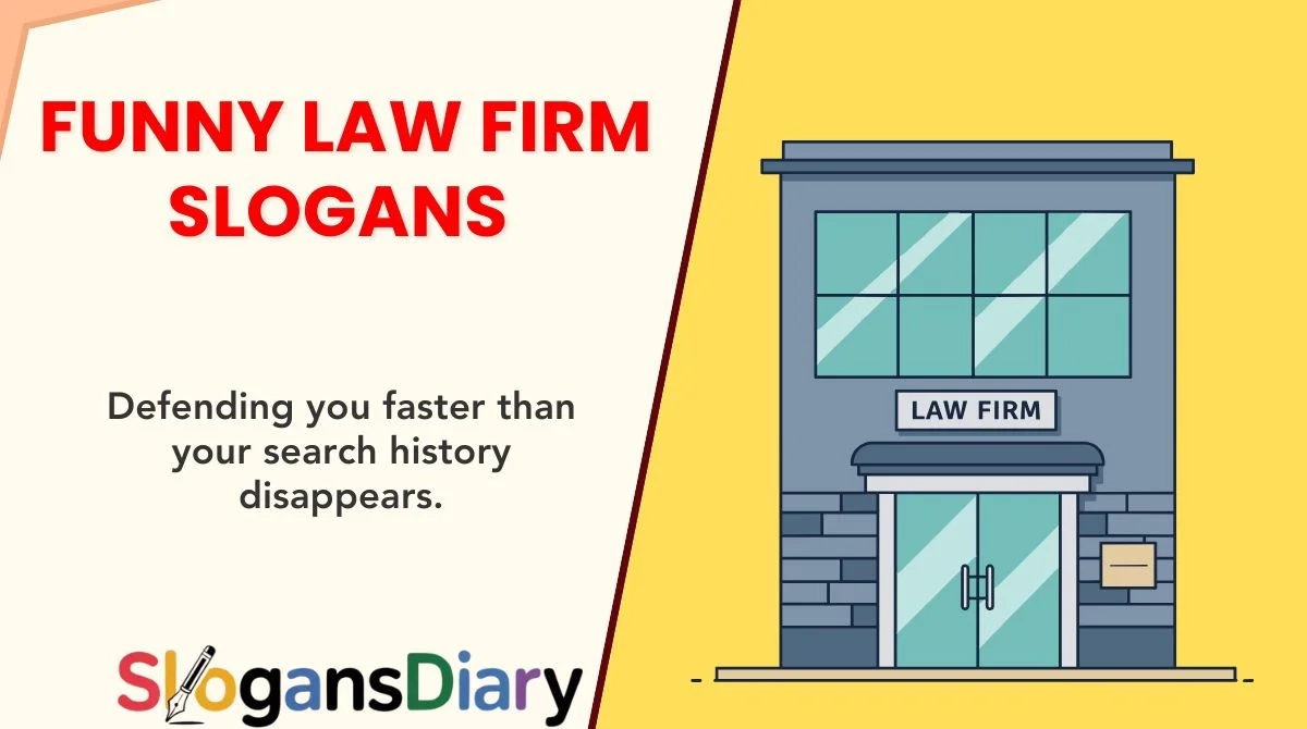 Funny Law Firm Slogans