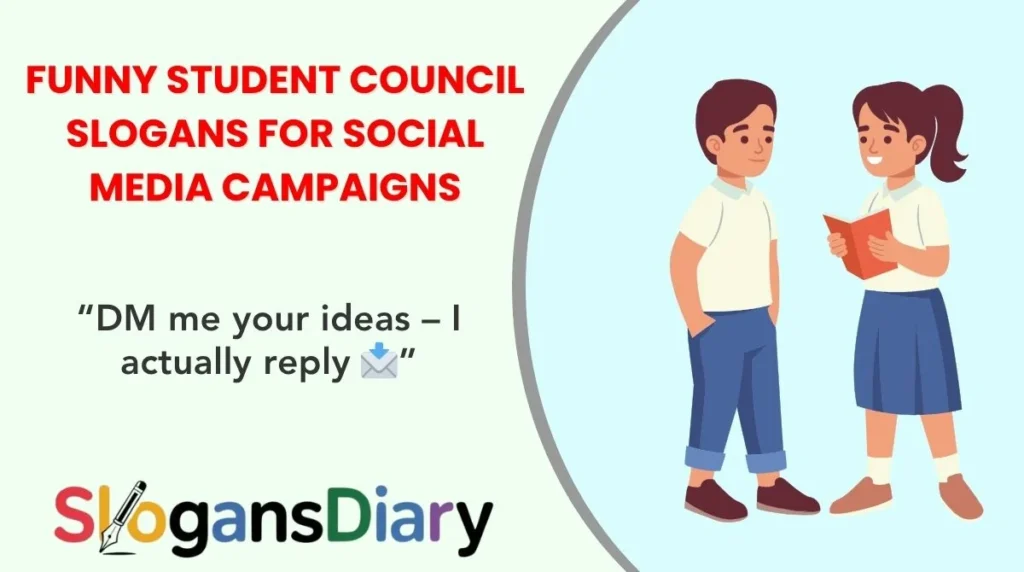 Funny Student Council Slogans for Social Media Campaigns