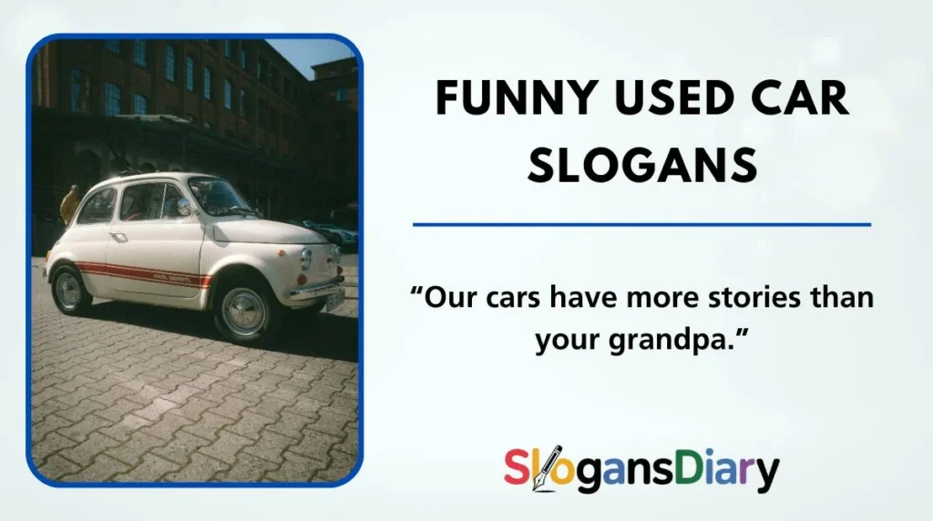 Funny Used Car Slogans