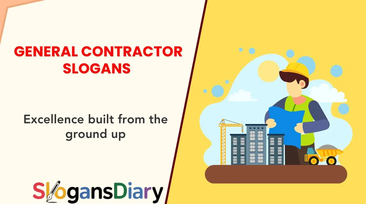 General Contractor Slogans